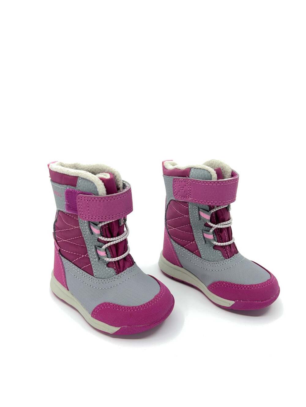 Merrell Snow Storm 2.0 Jr Girls 4M Purple Gray Waterproof Boots